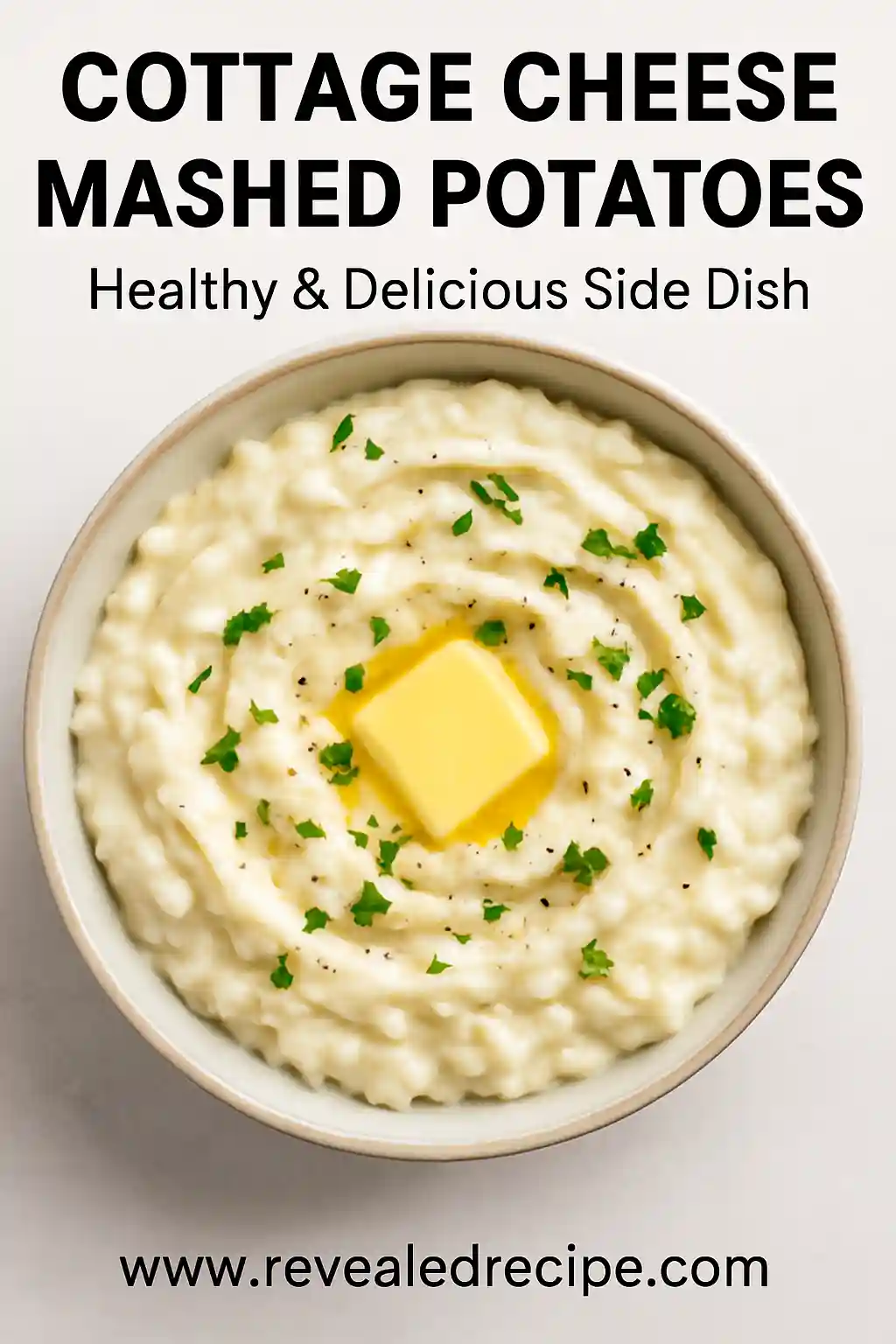 Creamy Cottage Cheese Mashed Potatoes