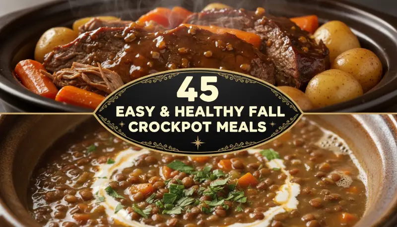 45 Easy & Healthy Fall Crockpot Meals idea 3