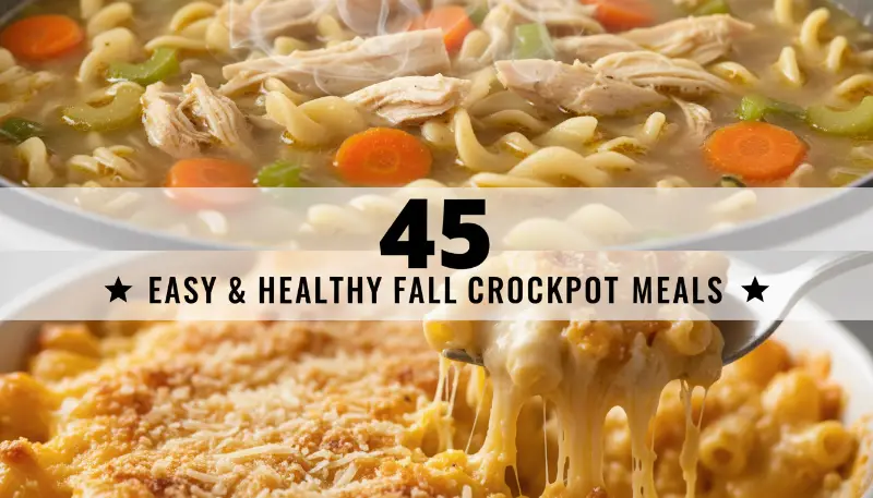 45 Easy & Healthy Fall Crockpot Meals idea 4