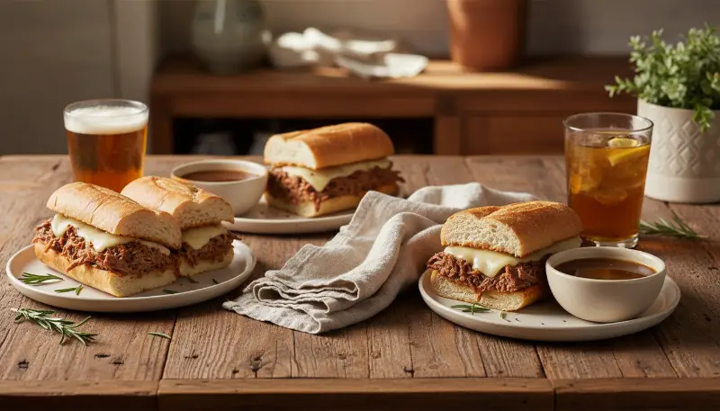 Crockpot French Dip close up details