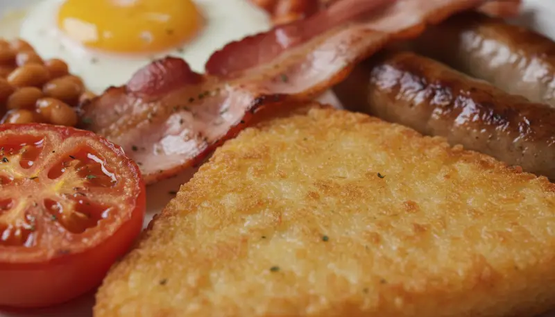 Full English Breakfast ingredients
