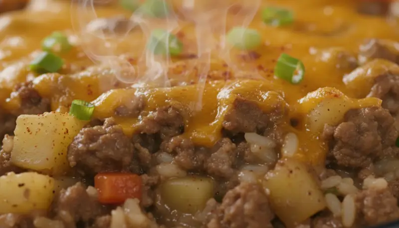 Hobo Casserole (Ground Beef Recipe) ingredients