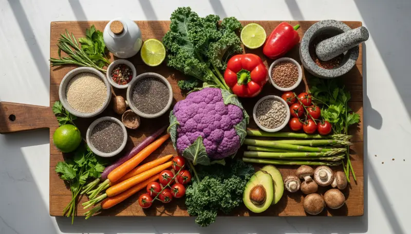 Veganuary Recipes ingredients